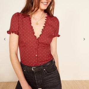Reformation Dorothy Top in S